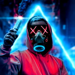 Cyberpunk Aesthetic Poster