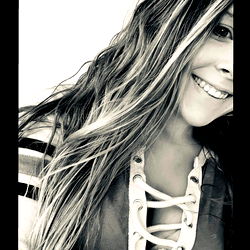 Smiling Woman With Long Hair