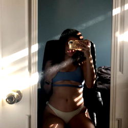 OnlyFans Model February Sharing a Bikini Selfie