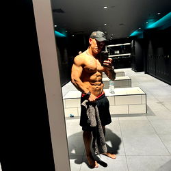 Charlie, the OnlyFans Model in Newcastle's Gym