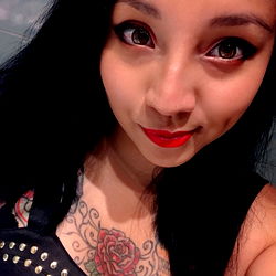 Sensational Beauty Posing for a Selfie