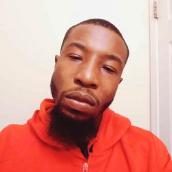 Man in Red Sweatshirt