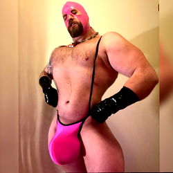 Fitness Model in Briefs and Heels