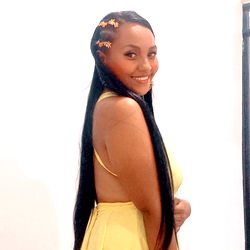 Pocahontas: A Model in a Yellow Tank Top