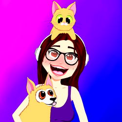 Fun and Cute Pet Owner with Cats