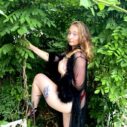 Alaina Reign in Alley, Onlyfans