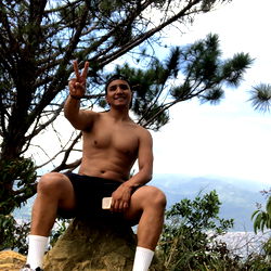 Ken, a Fitness Enthusiast at the Summit