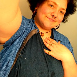 Candid Moment with BigBelliedFeedee