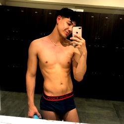 Aldryn, Model: Shirtless in Gym Setting