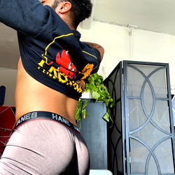 Devynnn's Tight Fit Underwear in Home Gym