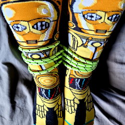 Roper-Inspired Socks with Cute Robot Designs