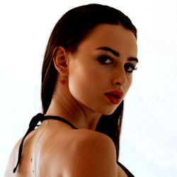 Karina Ocean: Elegant Onlyfans Model Posing in a Rooftop Setting