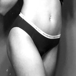 Kait, Model Showcasing Swimsuit on Ad