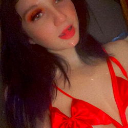 OnlyFans Model Nikki in Red Lingerie