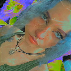 Cyberpunk Art: Blu the OnlyFans Model