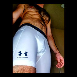 Model Showcasing Underwear Brand