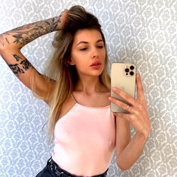 Young Woman Posing for Selfie