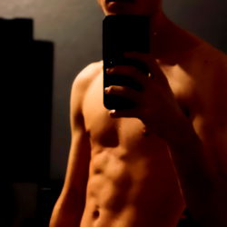 OnlyFans Model Jeans in Fitness Attire,