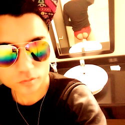 Model Angel Rodriguez of Texas