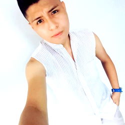 Casually dressed model Angel cuxin