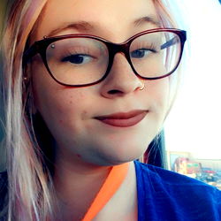 A Texas-based model posing for a photo