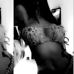 Stylish and Confident Alexa Grey in Bikini