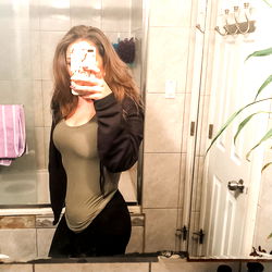 Maggie, OnlyFans Model: Aesthetic Bathroom Mirror Selfie