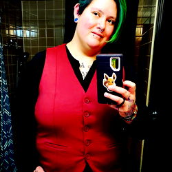 Alice, a confident and unique model from Wisconsin