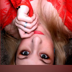 OnlyFans Model Emmilyrae in a Red Dress