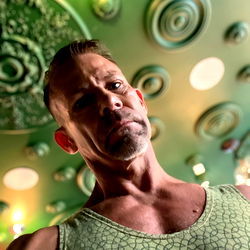 Fitness Influencer in Exquisite Setting