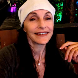 A Woman in a Hipster Outfit at a Restaurant