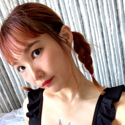 Akari, The Blonde Japanese Model