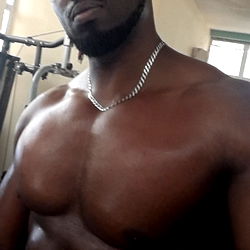 Athlete TJ, UK - Showing Off Biceps