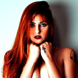 Brazilian Model Angel Gumes, Photography with Crossed Arms