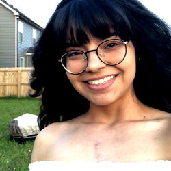 Female Model Angelsss on Patio