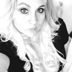 Anna, Blonde Model with Long Hair in Nevada