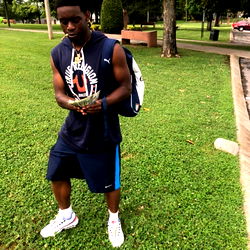 TheMeatMesiah Standing Outdoors in Alabama