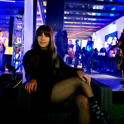 Anna Jashell Posing at an Event