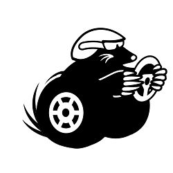 Ted E. Behr - Racing Mascot Illustration