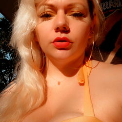 Beautiful Amputee Model Posing in Summer Attire