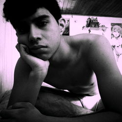 A Casually Posing Teenager