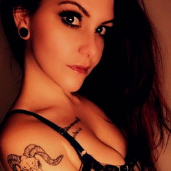 Addie, A Model with a Tattoo