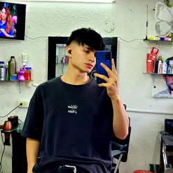 Stylish Barber in Shop