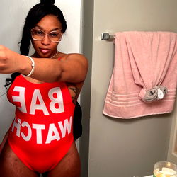 TheDon23, Onlyfans Model Poses in Bathing Suit for Bathroom Photo