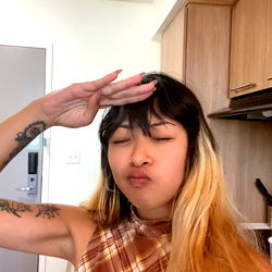 Shydaddy in Salute Pose