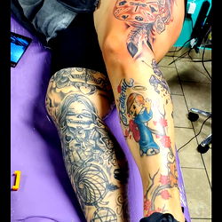 Tattoo Artist at Work