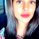 Princess Jasmine's Captivating Smile on a Train