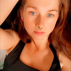 Britt, Model with Unique Tattoo