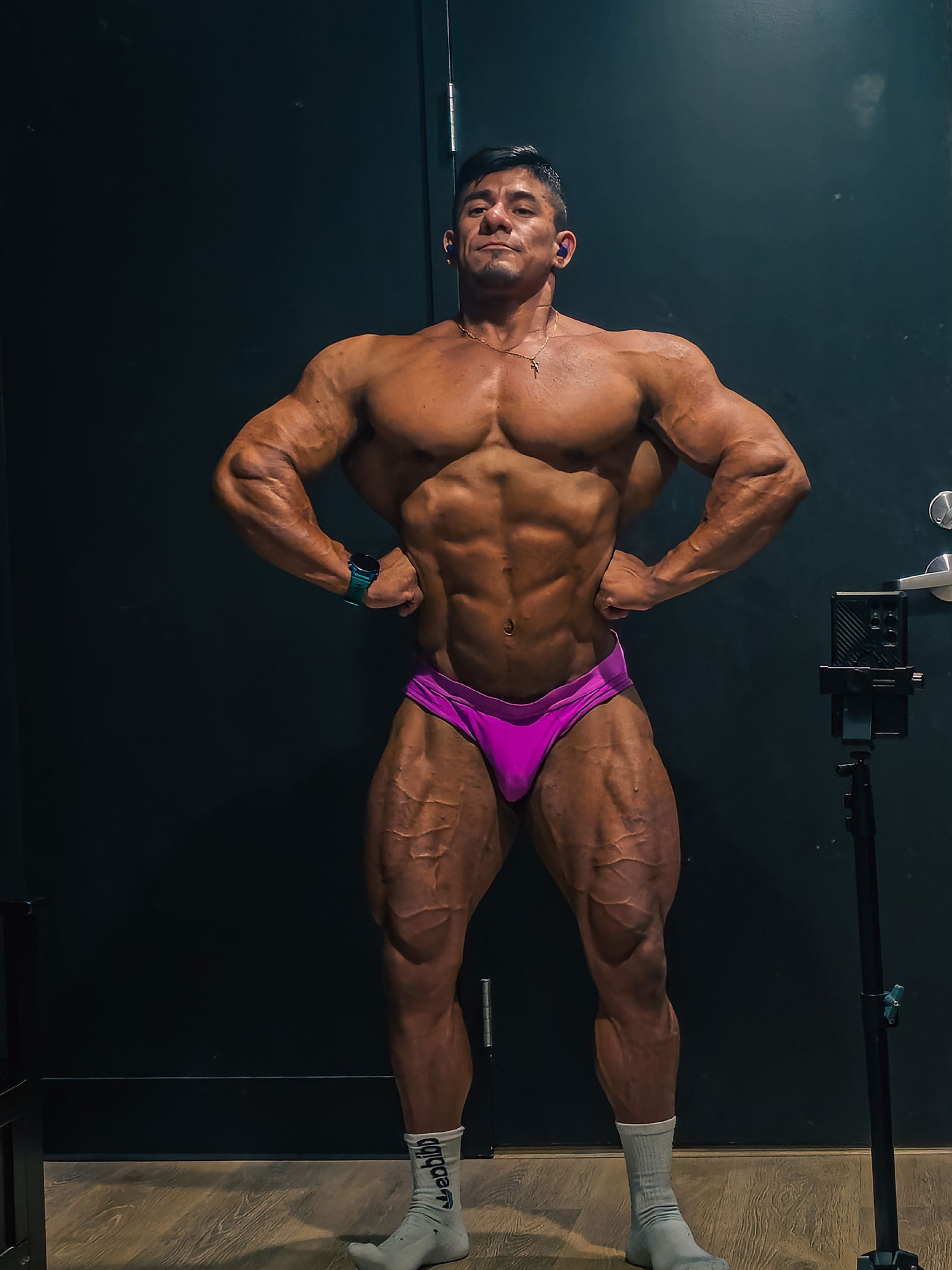 Muscled Latino 💪😈 photo