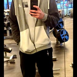 Fitness Enthusiast's Gym Selfie